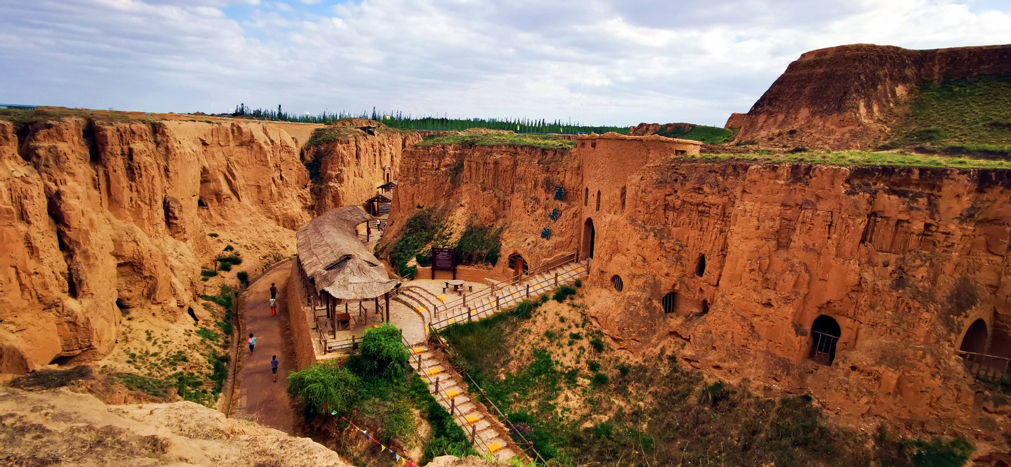 国庆节宁夏旅游攻略——第一站打卡水洞沟_游记