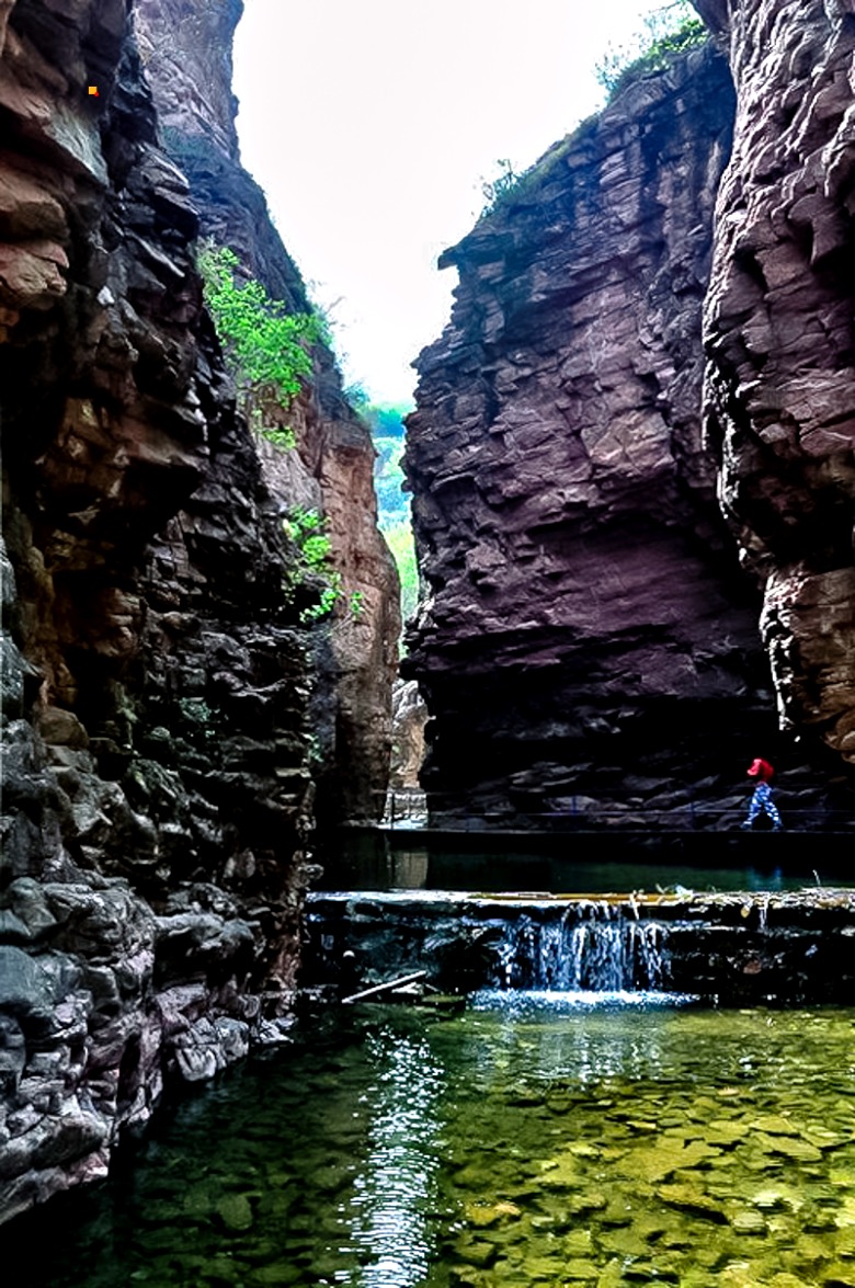京郊平谷湖洞水一日游 幽幽绿水-遍山水帘-人少景美 享受天然氧吧祛暑