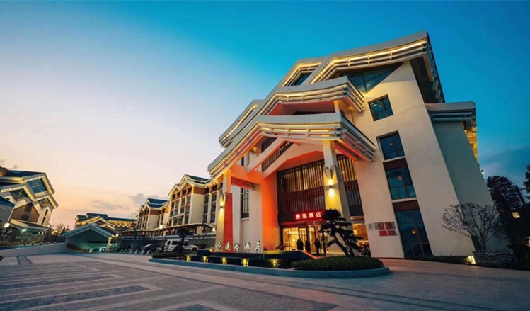 嘉兴清池温泉酒店1晚住宿酒店早餐清池温泉门票