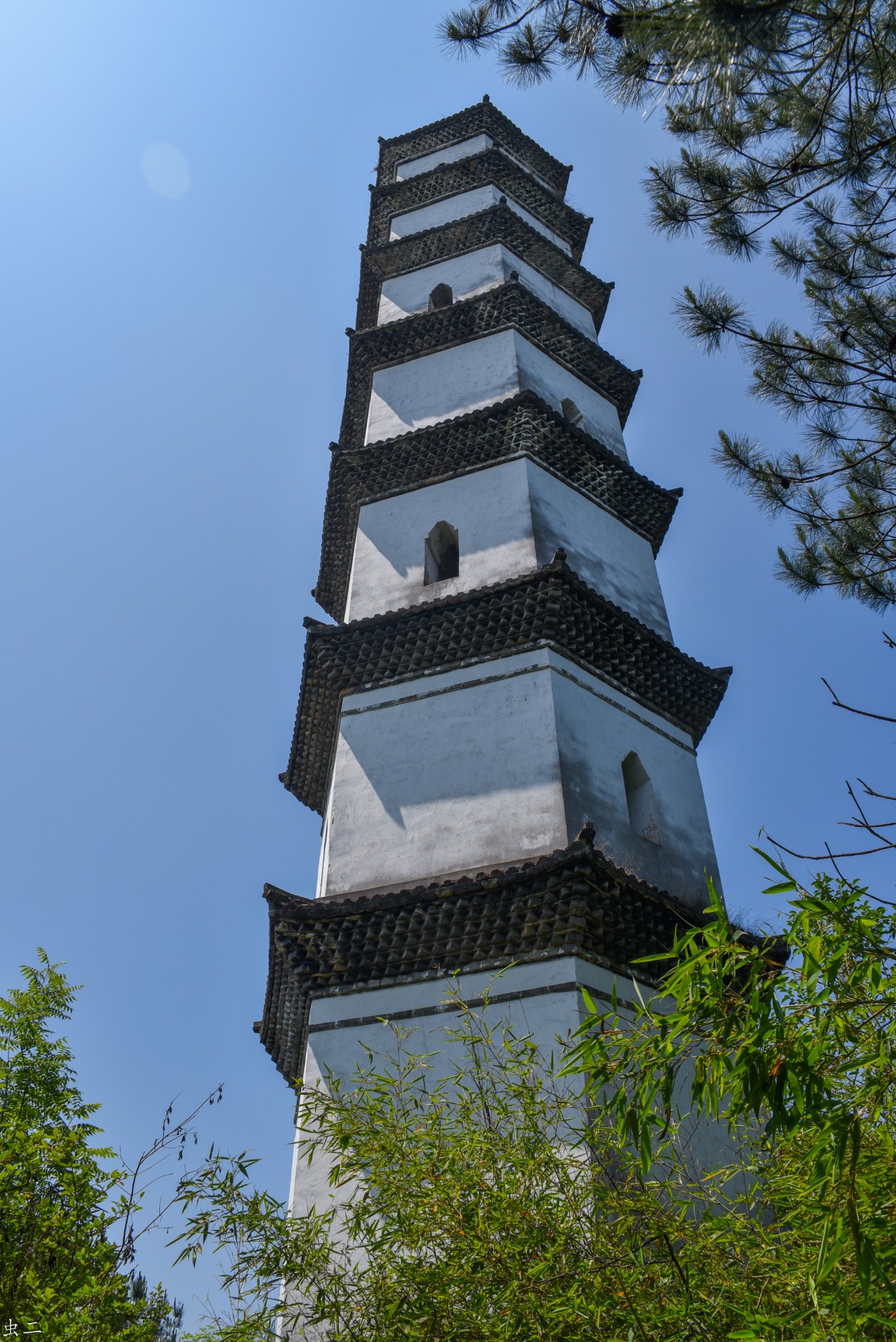 松阳 青云塔 县保 古塔巡礼系列之444 青蒙塔