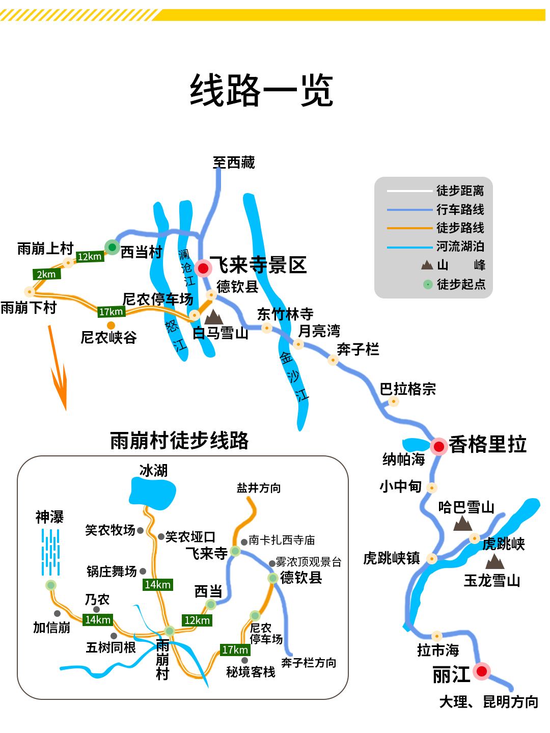 雲南麗江香格里拉出發朝聖梅里雪山雨崩徒步6日遊雙號鐵定發團贈麗江