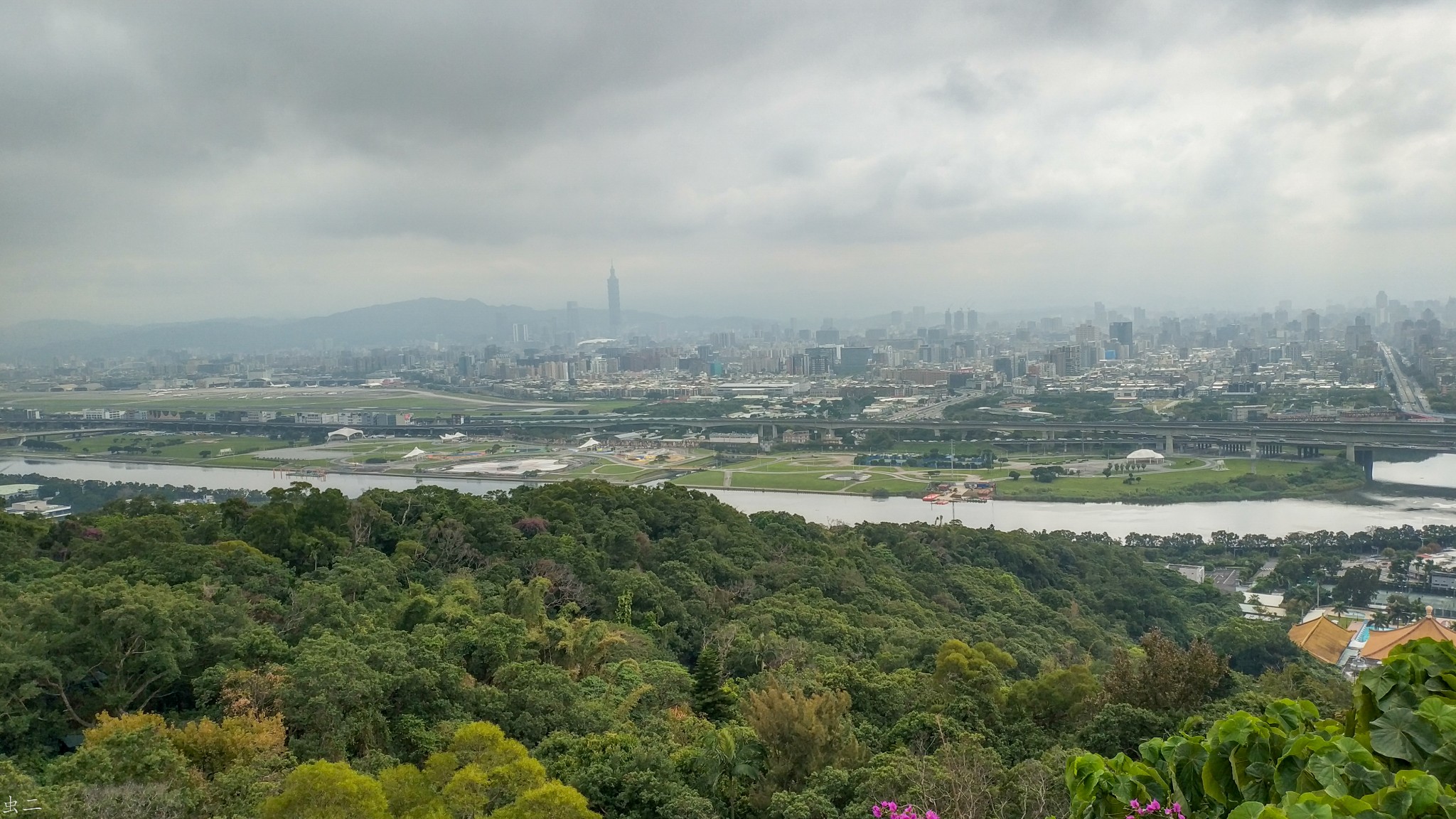 台北剑潭亲山步道-2 老地方观机坪 剑潭山三角点 福德祠 圆山观音洞