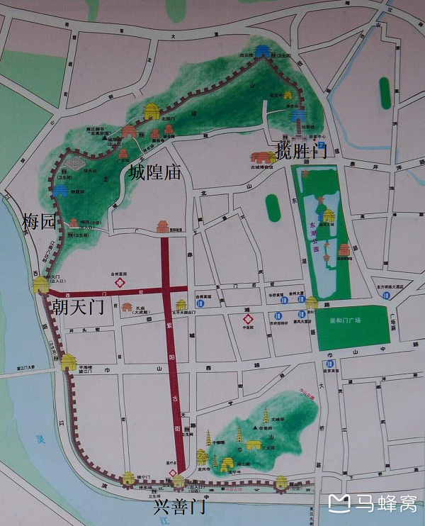 老人和孩子,如何轻松看台州府城墙?