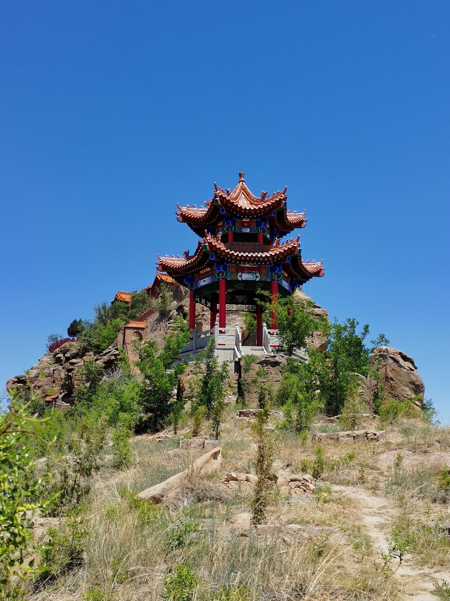 立夏61陝北～第五站 (櫻花)神木61天台山(櫻花),神木旅遊攻略