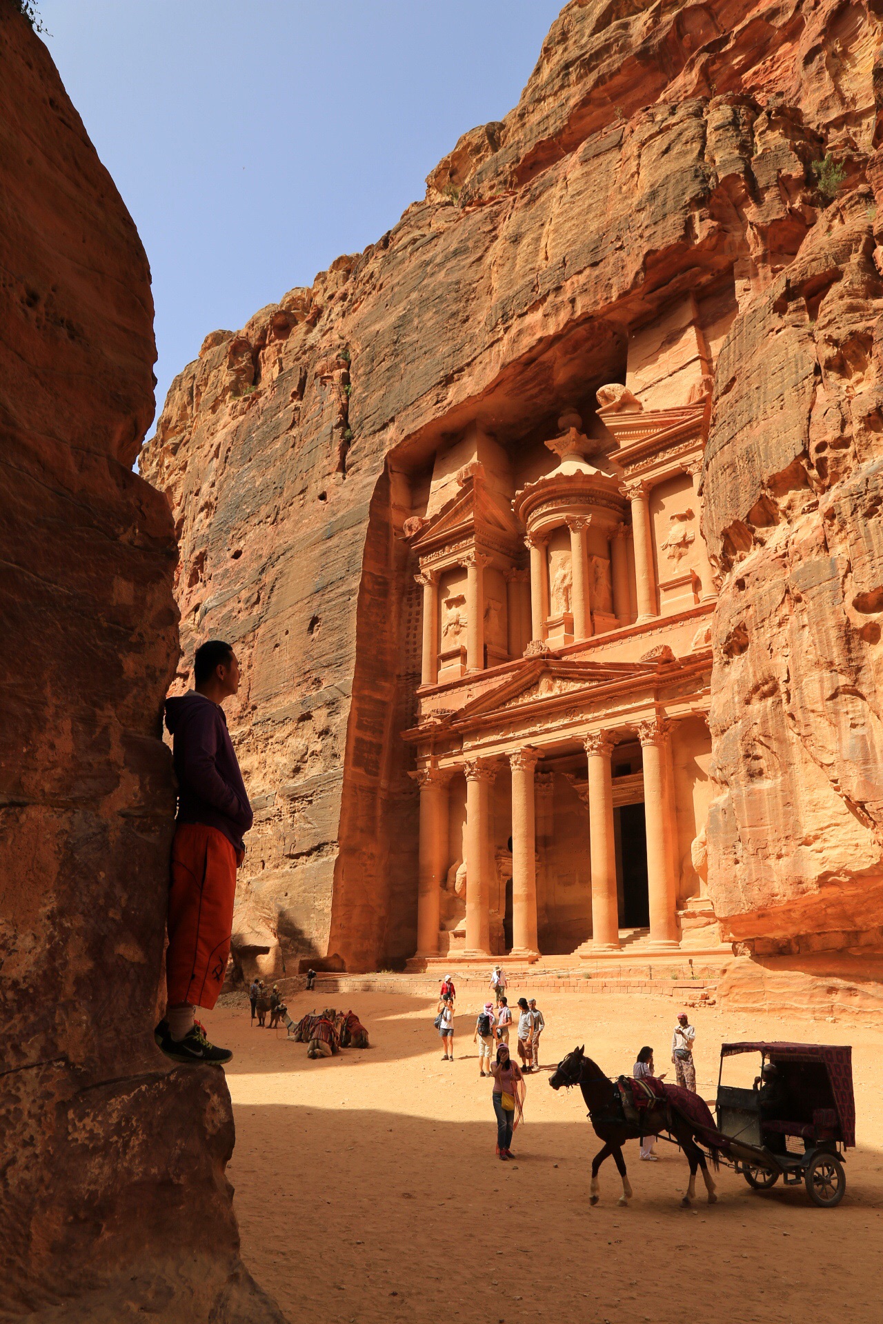 玫瑰古城的邂逅 - 约旦之旅