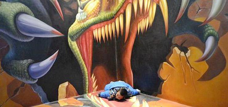 唐山魔幻3d画展