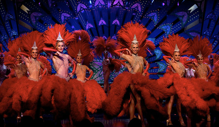 法国巴黎红磨坊演出门票 塞纳河游船票(多时间可选 香槟 语音导览)