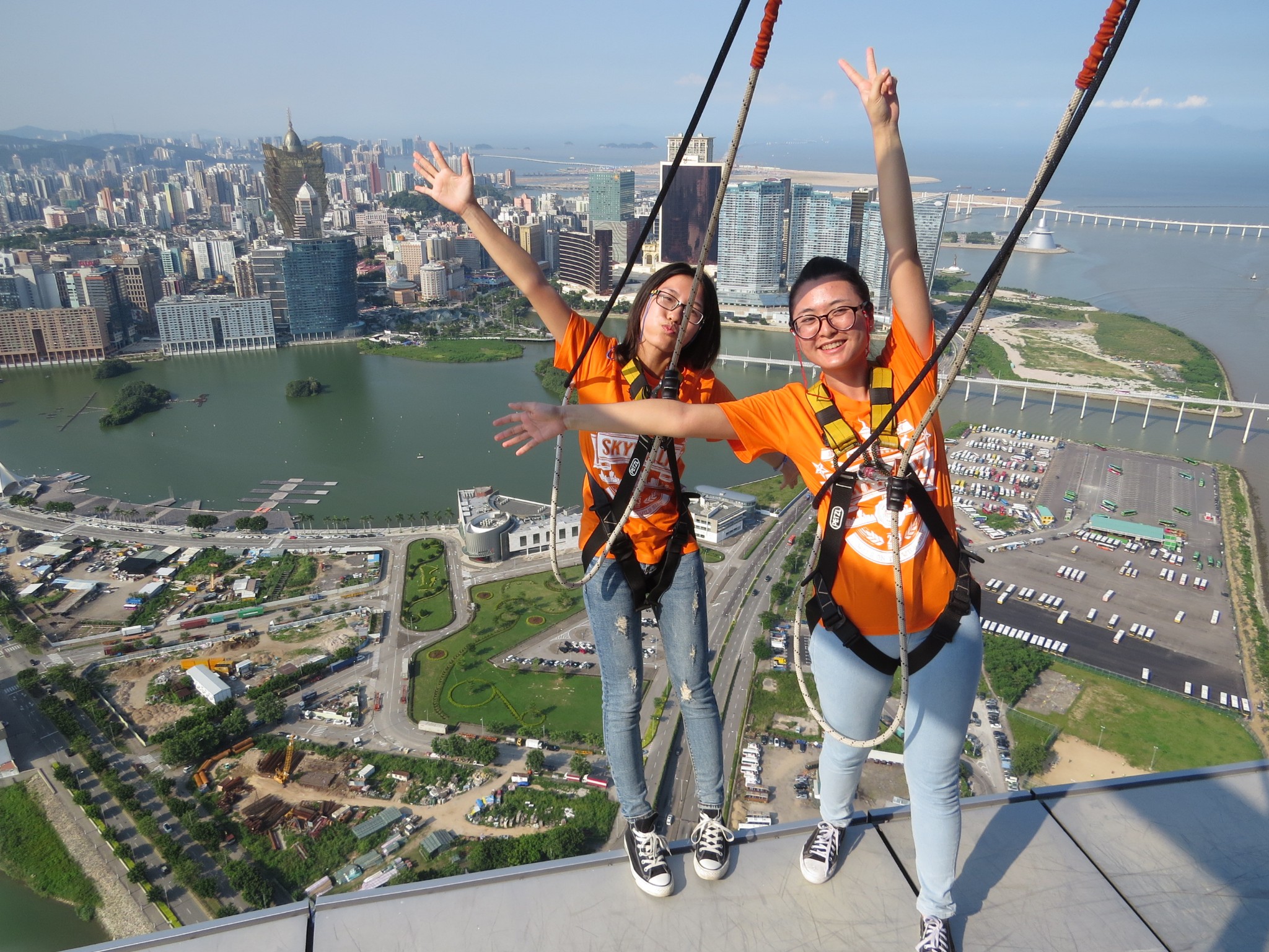skywalk in macau(20150804, 澳门)