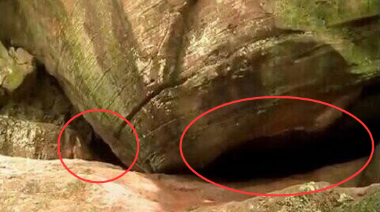 重庆现神奇阴阳洞 冷热风犹如冰火两重天