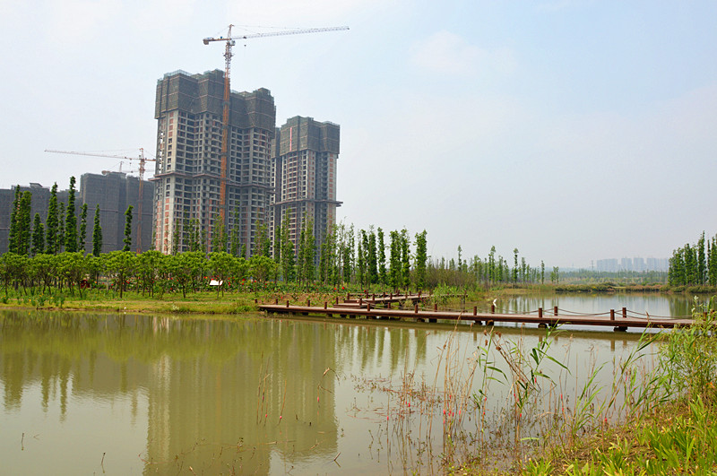 春末篇新都香城湿地公园