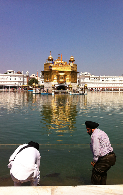在金庙亲近"反叛"的锡克教
