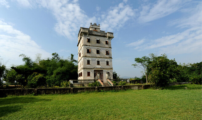 开平最古老的碉楼:迎龙楼