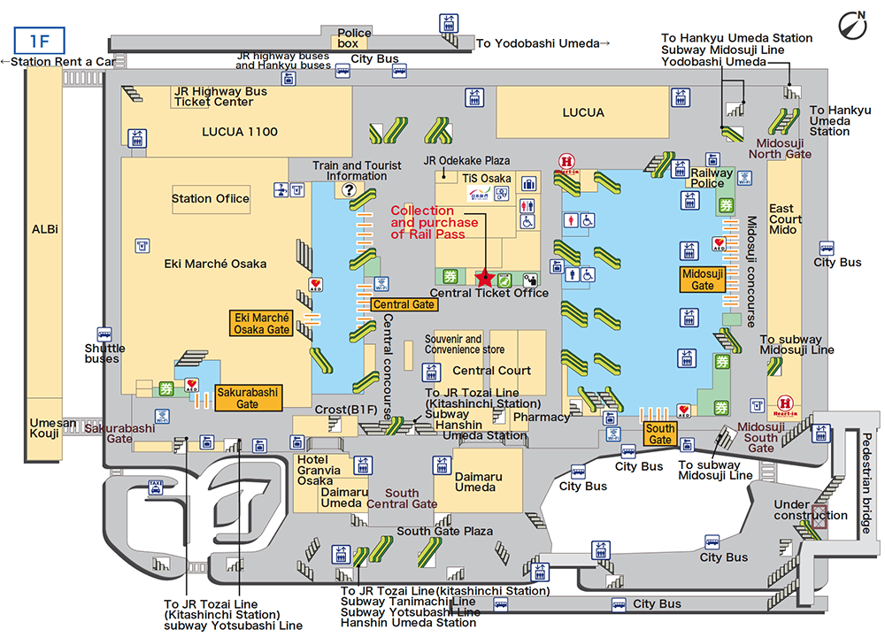 jr pass 铁路周游券(关西广域地区)5日券(全国包邮,急速出票)