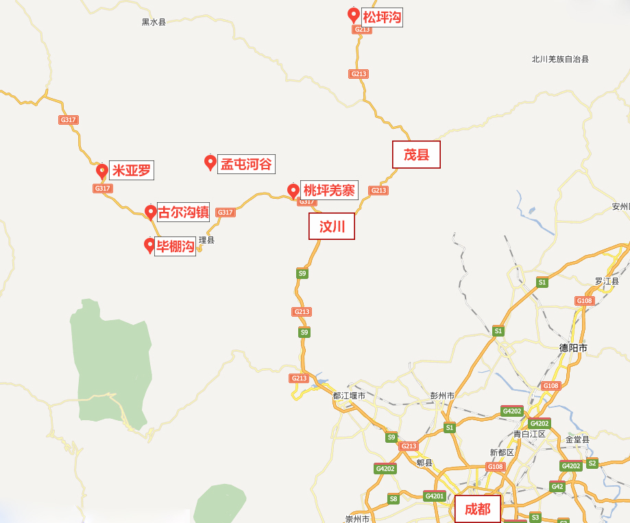 毕棚沟漂亮又不远,成都出发2天玩遍!