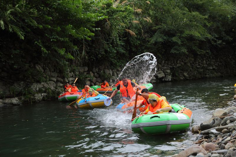 黄山漂流 黄山枧潭漂流景区电子门票(不去可退)