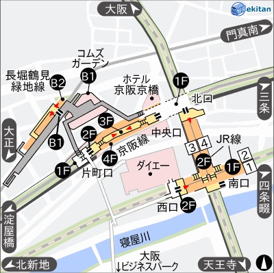 请问京阪本线京桥站下车换乘jr关空快速需要走很远吗 马蜂窝