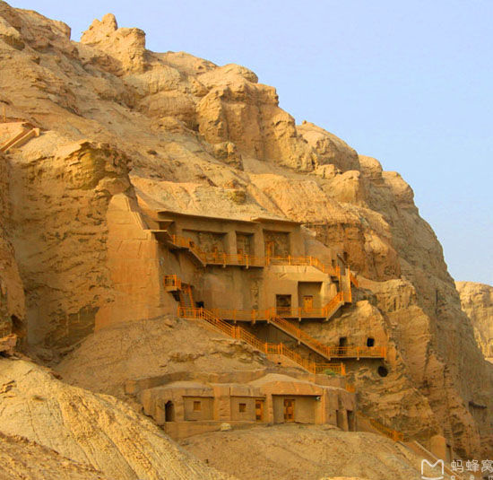 库车县——龟兹故城  古龟兹国曾被誉为"西域佛都","西域乐都"