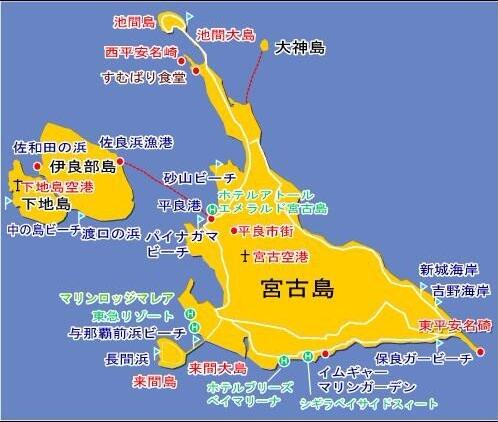 宫古岛位置图片